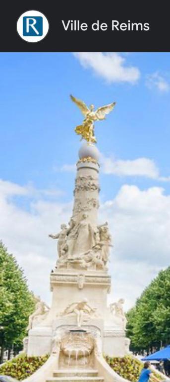 L'Ange Dore Reims Extérieur photo